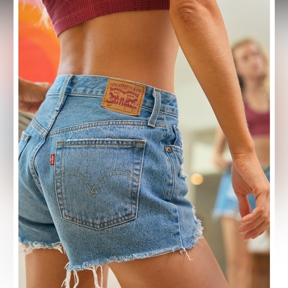 Size 25- Price firm! NWT Levi’s premium 501 shorts